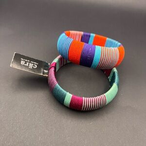 Colorful Striped Bracelets